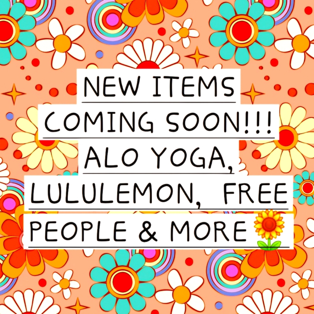 New ITEMS SOON!